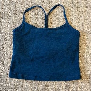 Beyond yoga caught in the midi spacedye leggings and spacedye crop tank xs